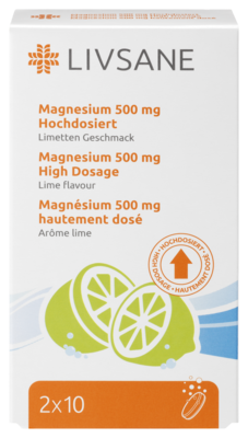 Magnesium 500 mg High Dosage Effervescent Tablets