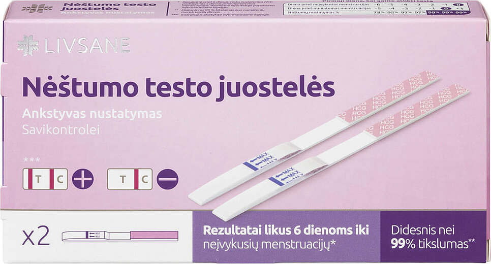 Pregnancy Test Strips - Early Detection