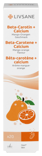 Beta-Carotene + Calcium Effervescent Tablets