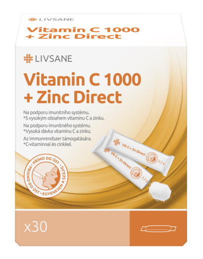 Vitamin C 1000 + Zinc Direct