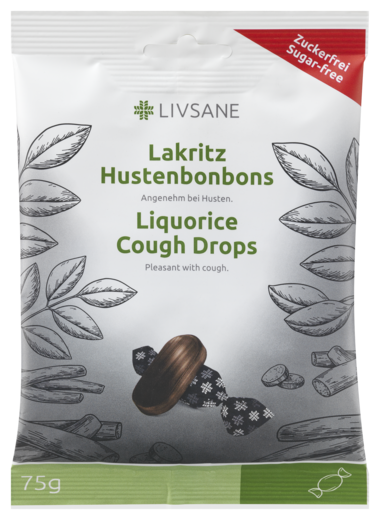 Liquorice Cough Drops (sugar-free)