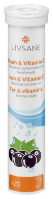 Iron & Vitamin C Effervescent Tablets 