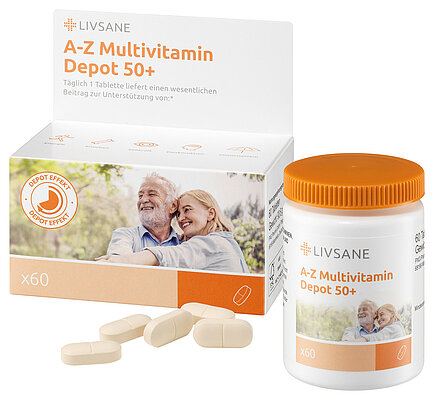 A-Z Multivitamin Depot 50+